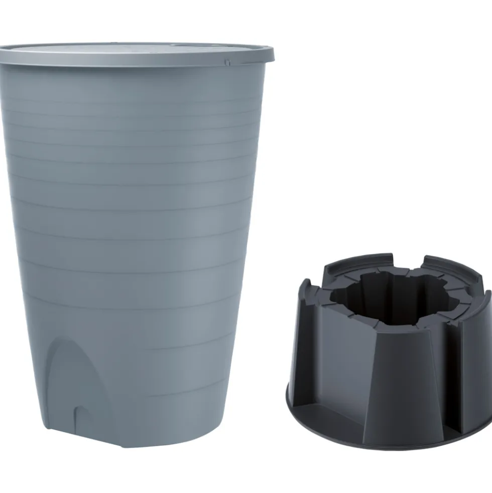 Prosperplast Regentonne Peruno Set 260 Liter Grau