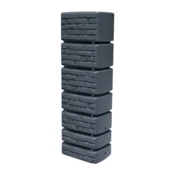 Prosperplast Regenwassertank Tower 350 Liter Anthrazit