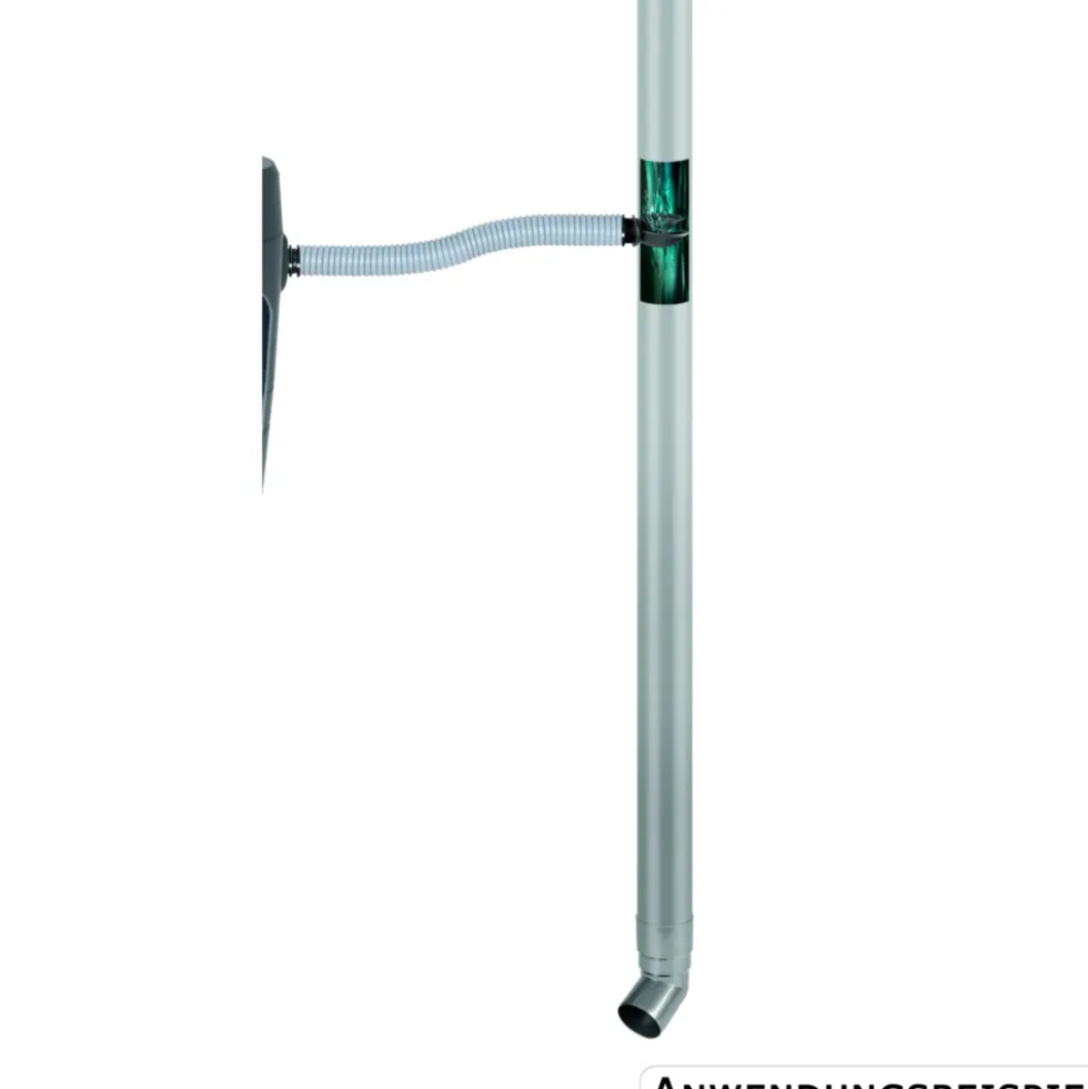 Prosperplast Regenwassertank Wall Stone 400 Liter Grau