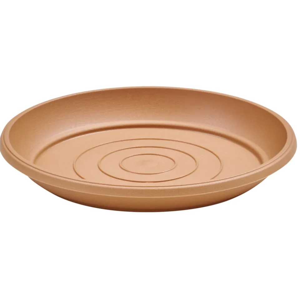 Prosperplast Untersetzer Terra rund Ø 17 cm in Terracotta