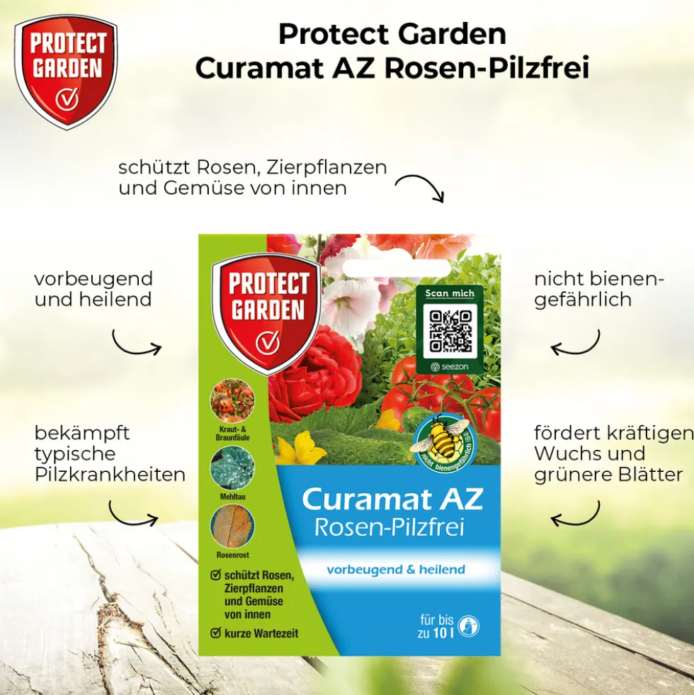 Protect Garden Curamat AZ Rosen-Pilzfrei 8 ml Konzentrat