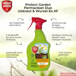 Protect Garden Permaclean AF Duo Unkraut und Wurzel-Ex 1 Liter
