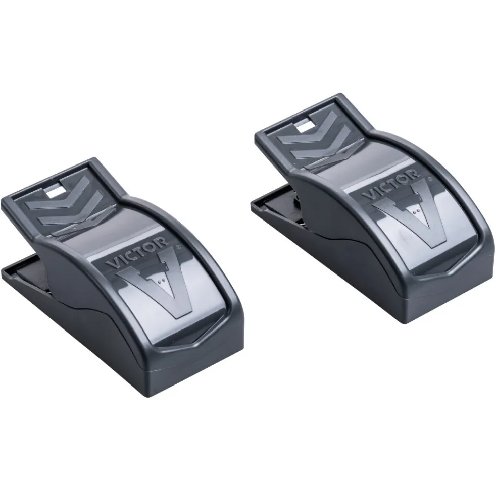 Protect Home Mausefallen-Set 2 Stück mit effektiver Schlagfalle