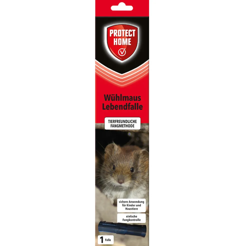 Protect Home Wühlmaus-Lebendfalle aus Kunststoff