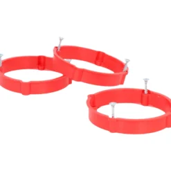 Putzausgleichsringe Ø 60 mm H 12mm 3 Stück rot