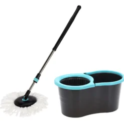Putz-Set Eimer mit Mopp