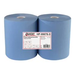 Putztuchrolle 2-lagig 33x36 cm 500 Blatt 2er-Pack blau