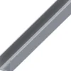 Quadrat-U Aluminium 1000 x 15,5 x 1,5 mm blank