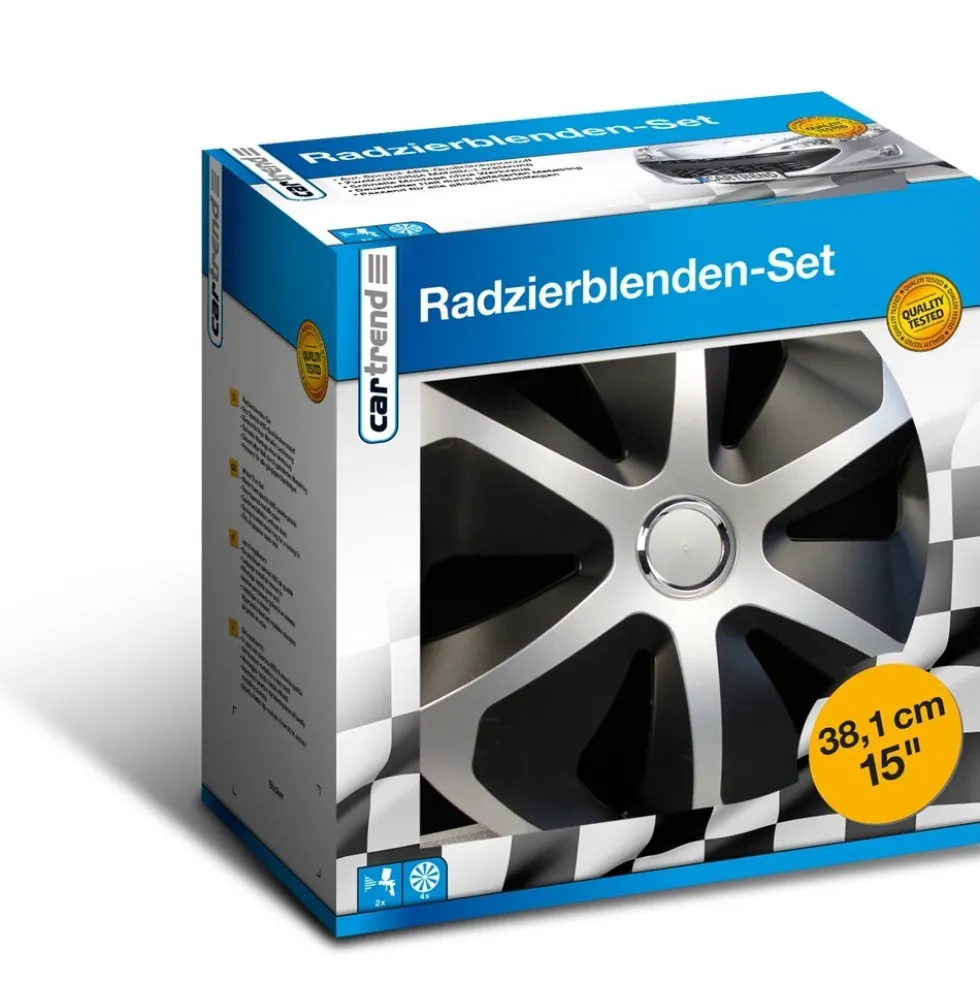 Radkappen-Set Rocco 4 Stück 14 Zoll