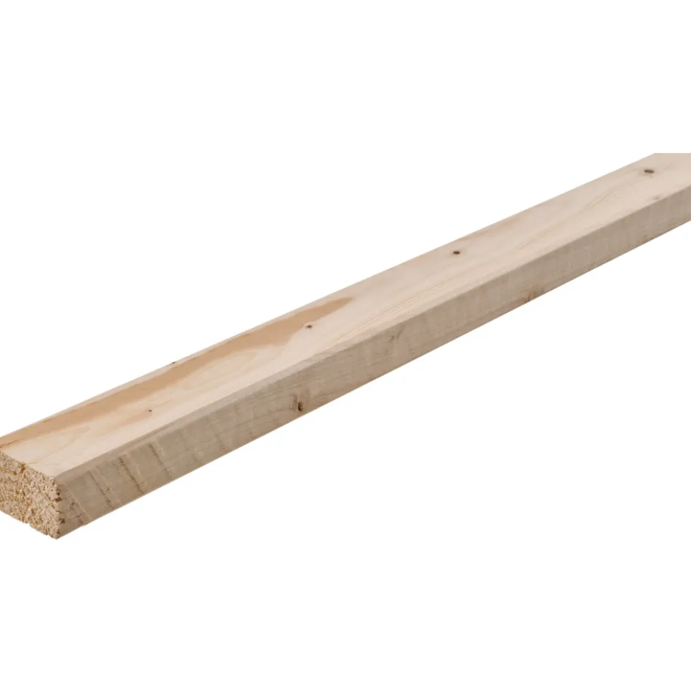 Rahmen Holzlatte 34 x 54 x 2500 mm aus Fichte gehobelt
