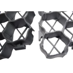 Rasengitter 59 x 39,5 x 3 cm schwarz