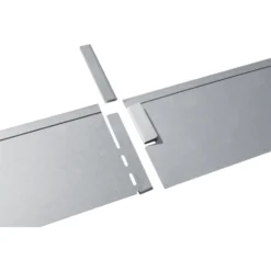 Rasenkante 5 Stück 1 m x 13 cm Metall