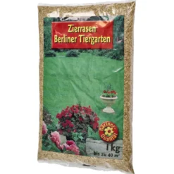 Rasensamen "Berliner Tiergarten" 1 kg für ca. 40 m², Rasensaat,