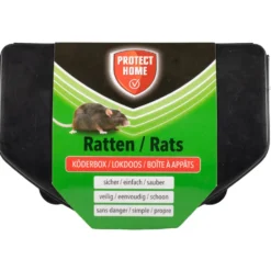 Rattenköderbox Protect Home mit Sicherheitsschlüssel und Stahlstange