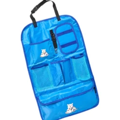 Rücksitzorganizer in Blau