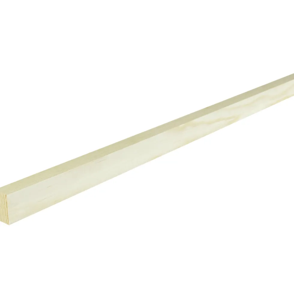 Rechteckleiste Kiefer/Fichte 2400x14x20 mm