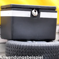 Reflektorband 2m weiß selbstklebend PVC Anhänger Reflexband KfZ Reflektor