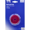 Reflektoren-Set Ø 60 mm 2 Stück in rot