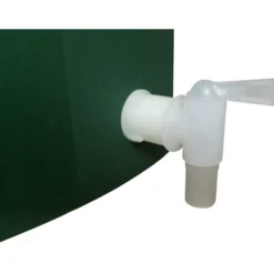 Regentonne 200 Liter aus Plastik mit Deckel und Hahn