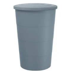 Regentonne Smooth 160l grau
