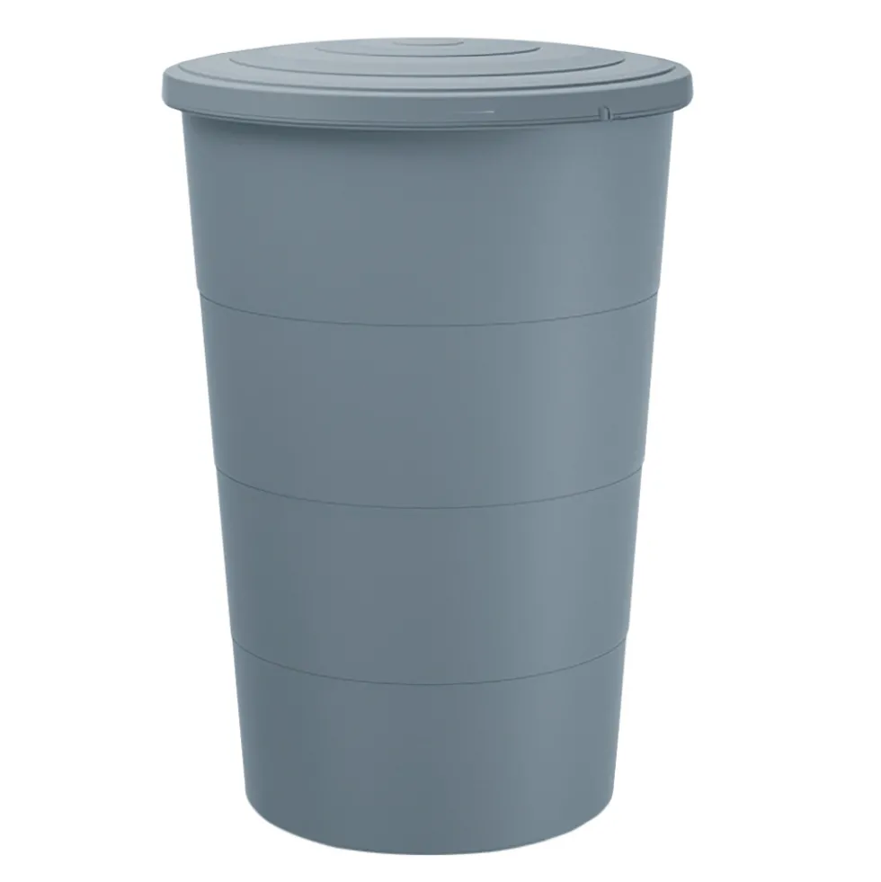 Regentonne Smooth 160l grau