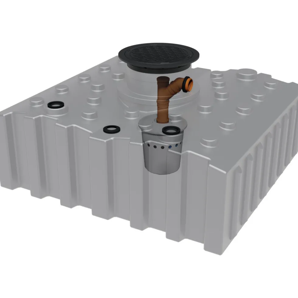 Regenwasser-Flachtank 5000 Liter