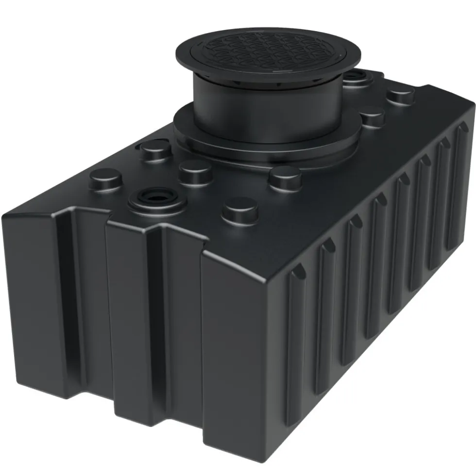 Regenwasser-Flachtank 2000 Liter