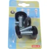 Regulierschraube M 10 x 40 mm schwarz 4 Stück