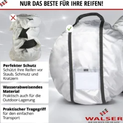 Reifenaufbewahrungstaschen-Set 19-20 Zoll