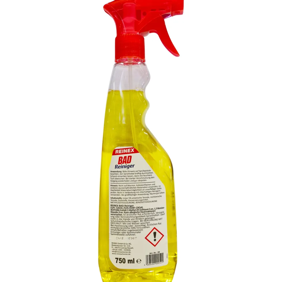 Reinex Badreiniger 750 ml in Sprühflasche