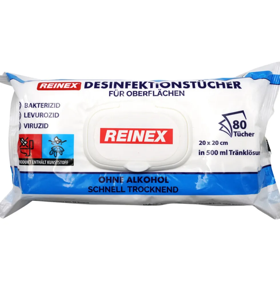 REINEX® Desinfektionstücher