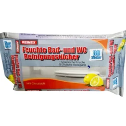 Reinex® Feuchte Bad- und WC-Tücher 30 Stück