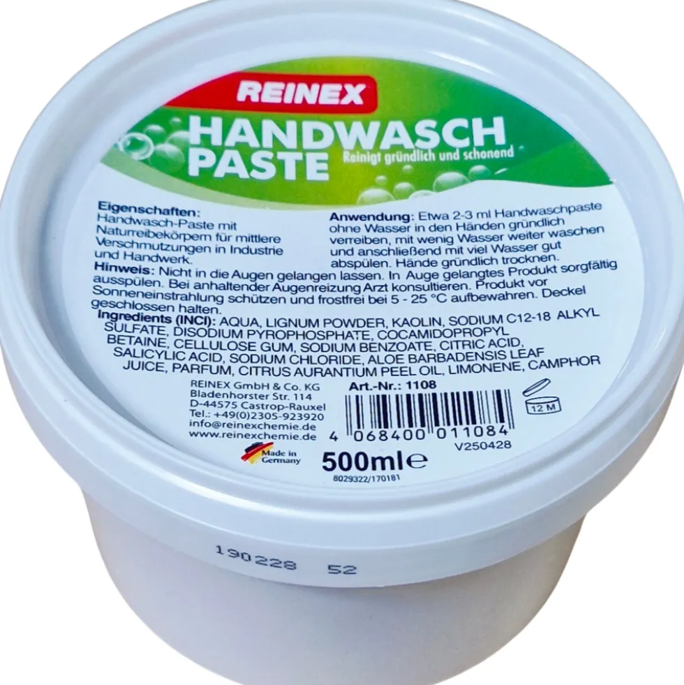 Reinex Handwaschpaste 500 ml