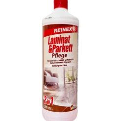 Reinex Laminat- und Parkettpflege 1 Liter, Konzentrat mit Orangenöl