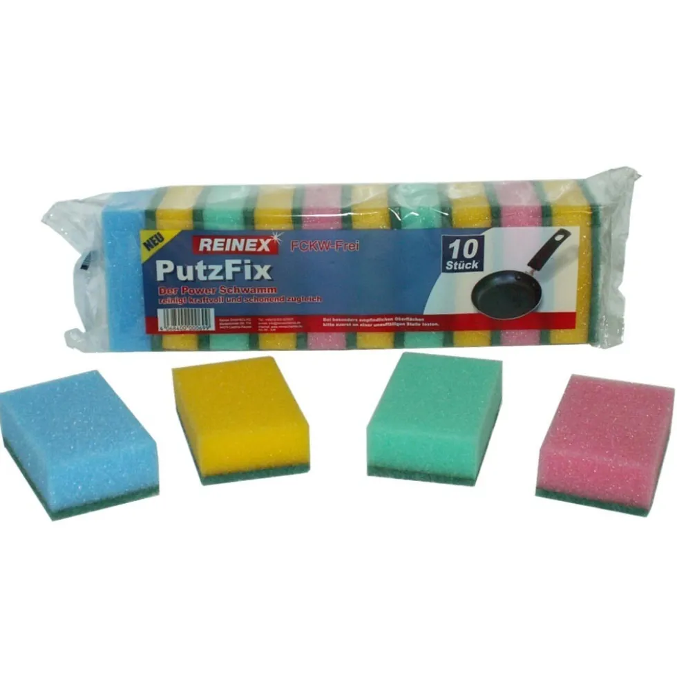 Reinex Putz-Fix-Schwamm-Set 10 Stück