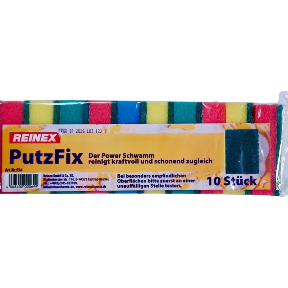 Reinex Putz-Fix-Schwamm-Set 10 Stück