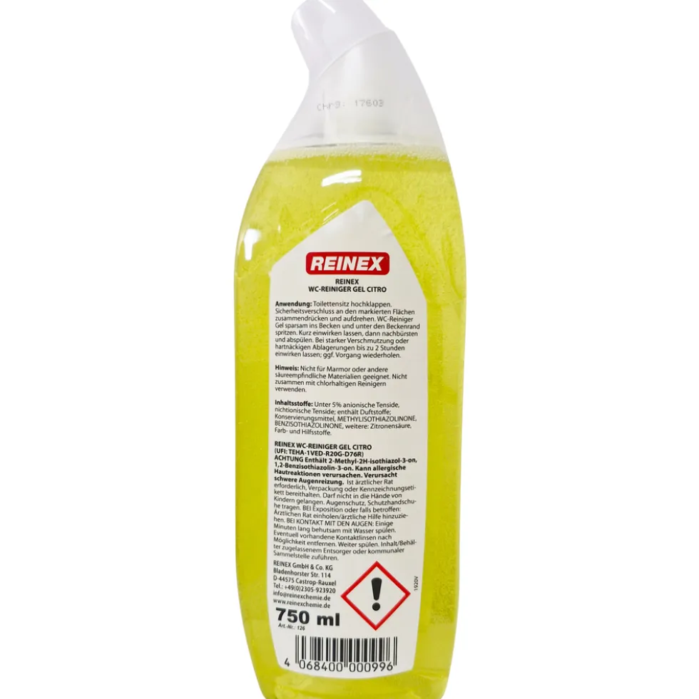 Reinex WC-Reiniger Citro flüssig 750 ml