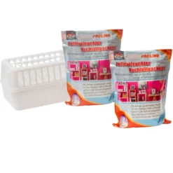 Reinex XXL-Luftentfeuchterbox mit 2 Granulat-Kissen