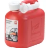 Reservekanister 5 Liter aus Kunststoff in rot mit Sicherheitsverschluss