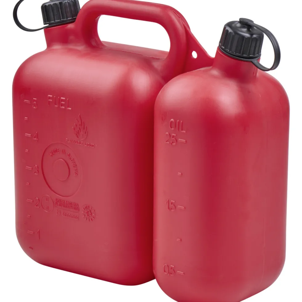 Reservekanister 5+2,5 Liter mit Ausgießer