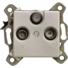 REV Antennendose TV/RF/Sat Arcada chrom Unterputz