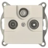 REV Antennendose TV/RF/Sat EverLuxe weiss Unterputz