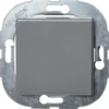 REV Taster Standard Quadro Unterputz-Taster silber
