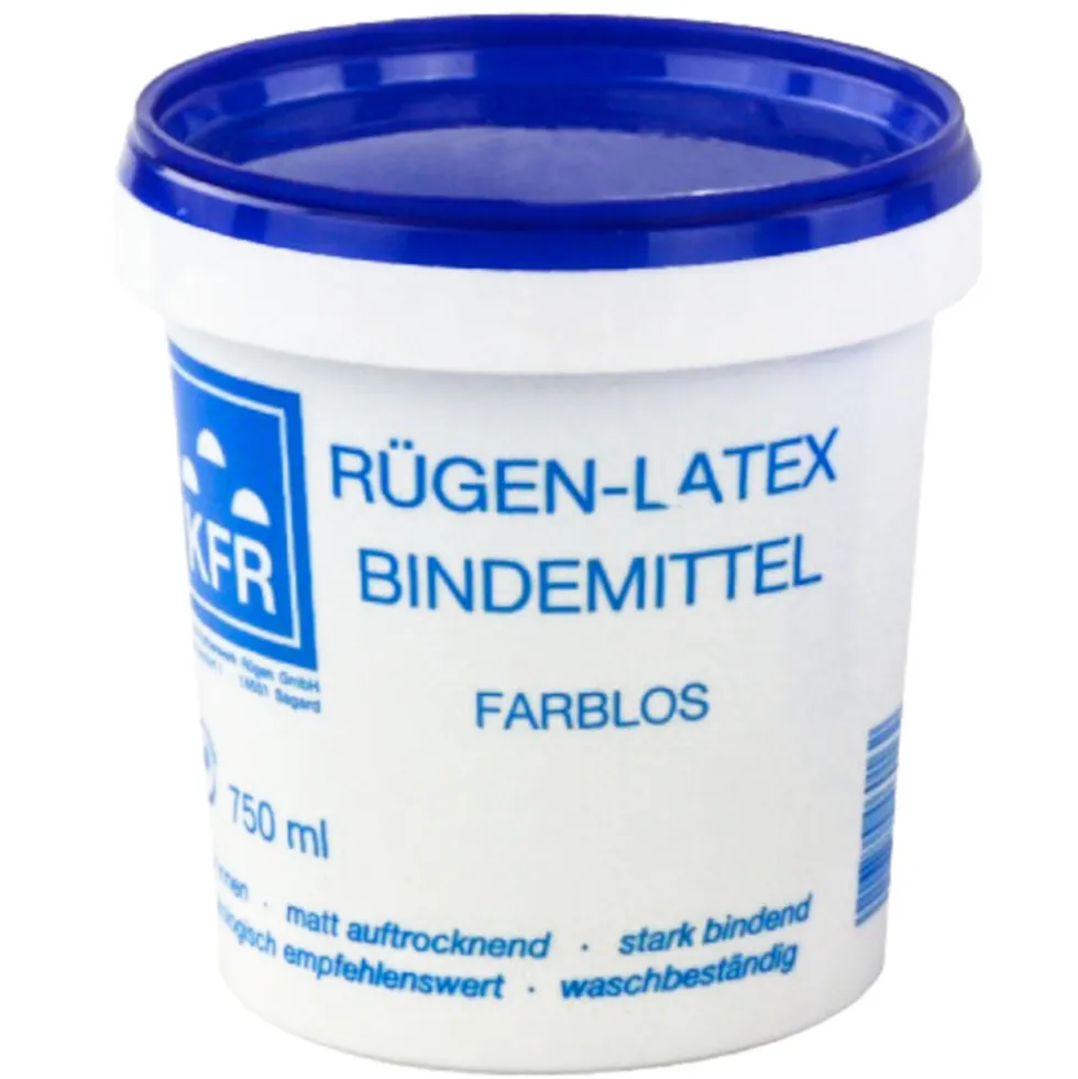 Rügen Latex Bindemittel für waschbeständige Innenanstriche