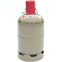 Rheingas Propan Gasfüllung 5 Kg Eigentumsflasche grau