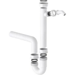 Röhren-Siphon 1-1/2'' x 3/4" x 40 mm