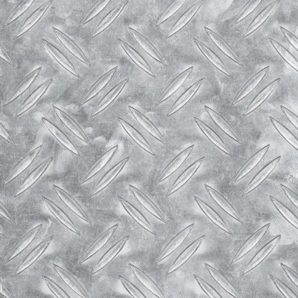 Riffelblech Aluminium 1,5/2 x 300 x 1000 mm blank