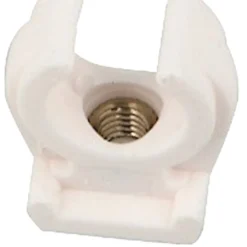Rohrclip einfach mit Gewindehülse 12 mm, M6