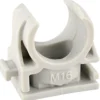 Rohr-Klemmschellen EN16 Ø 16 mm 10 Stück grau