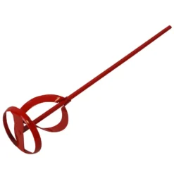 Ronden-Rührer 85 x 400 mm in Rot für 15 kg Rührgut